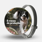 Coleira Anti Pulgas, Carrapatos e Mosquitos 100% Natural – Proteção até 8 Meses | Pet Premium™