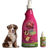 Kit Educador Sanitário para Cães – Xixi Não Pode 500ml + Xixi Pode 30ml | Pet Premium™