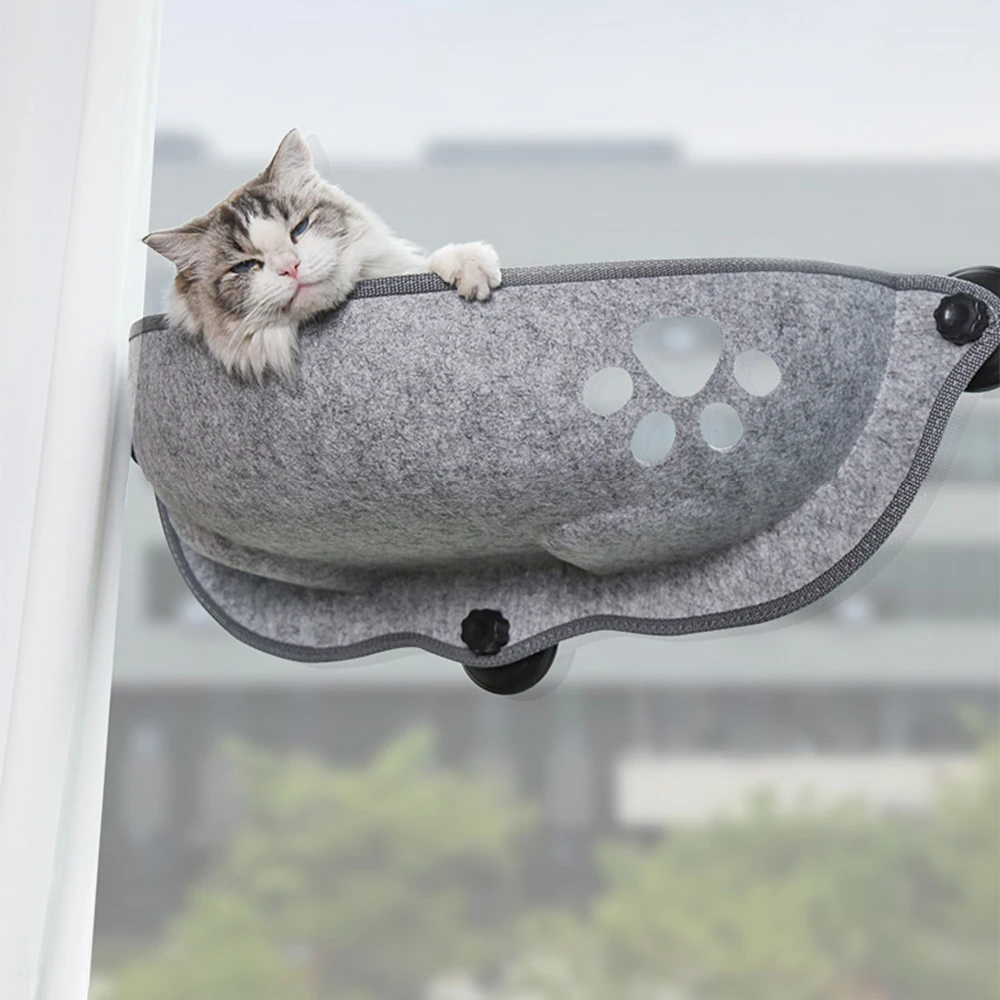 Cama Suspensa para Gato e Cachorro com Ventosa - Pet Premium™