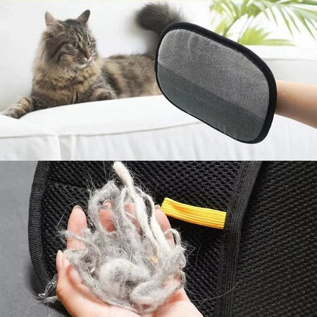 Luva Removedora de Pelos Eletrostática - Pet Premium™