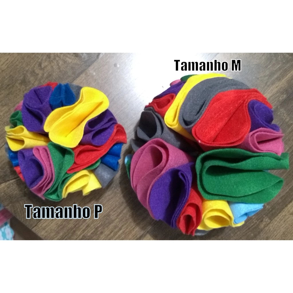 Bola Olfativa Pet Premium™ – Brinquedo Interativo de Forragem e Quebra-Cabeça para Cães