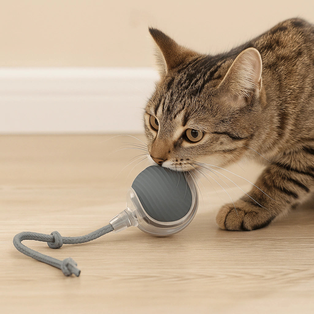 Bola Inteligente 3 Modos Pet Bro – Diversão, Movimento e Estímulo para o Seu Gato! - Pet Bro