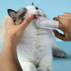 Lenço de Limpeza Dental para Cães e Gatos - Pet Premium™