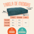 Almofada Para Cachorro Futon Ecotec - Pet Premium™