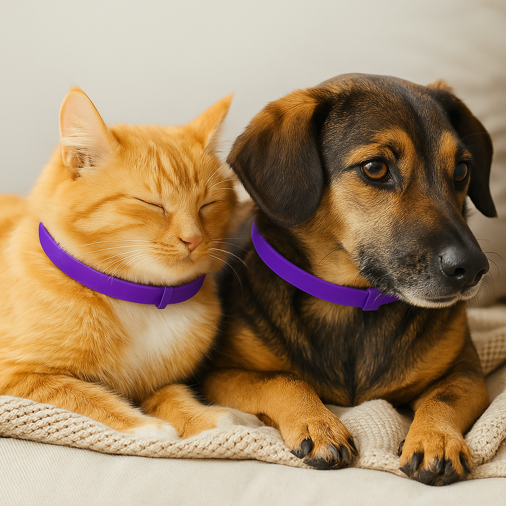 Coleira Calmante Pet Premium™  – Para Ansiedade e Estresse em Cães e Gatos