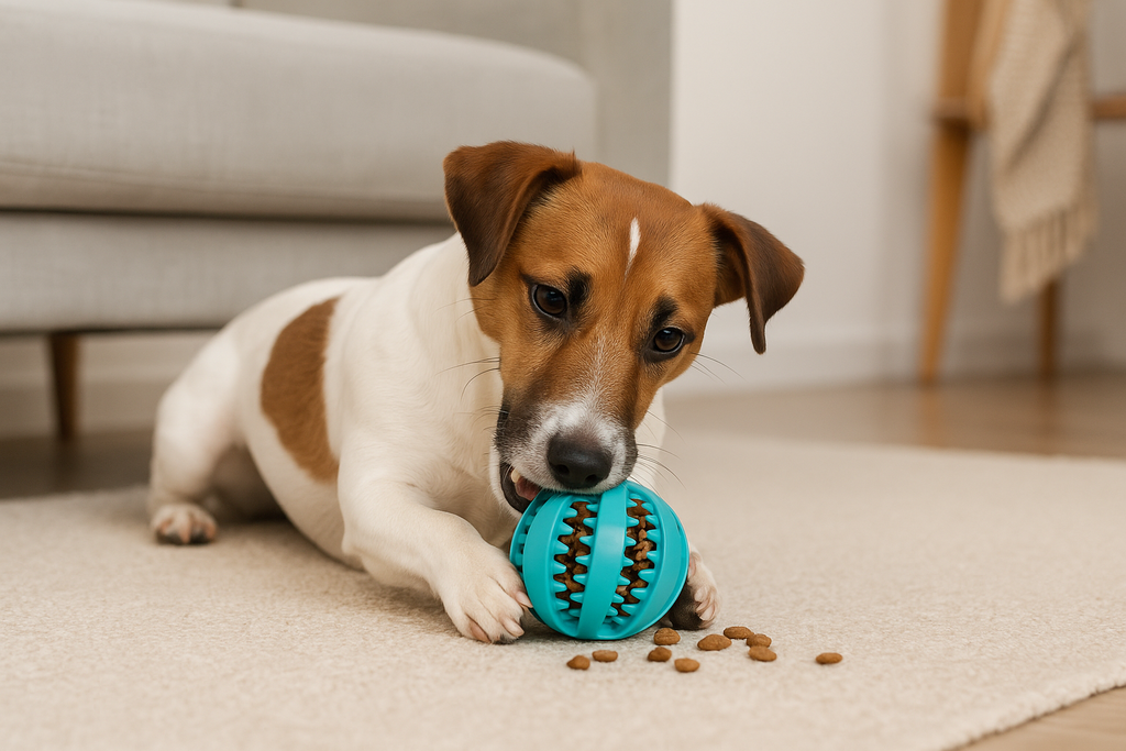 Bola Mordedora de petiscos Anti-Ansiedade - Pet Premium™