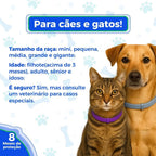 Coleira Anti Pulgas, Carrapatos e Mosquitos 100% Natural – Proteção até 8 Meses | Pet Premium™