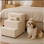 Escada 3 Degraus Impermeável em Suede - Pet Premium™