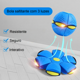 Bola Mágica Interativa com Luzes para Pets – Diversão Sem Fim | Pet Premium™
