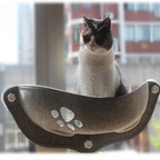 Cama Suspensa para Gato e Cachorro com Ventosa - Pet Premium™
