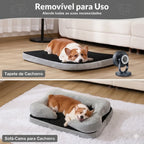 Cama Sofá Ortopédica para Cachorro de Médio e Grande Porte – Pet Premium™ | Alívio Articular e Conforto Premium