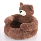 Cama Urso | Anti Ansiedade para Cachorro e Gato - Pet Premium™