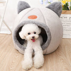 Cama Toca Anti Ansiedade para Cachorro e Gato Macia - Pet Premium™