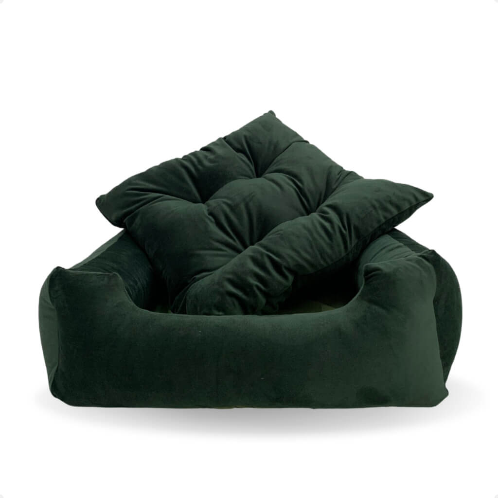 Cama Antialérgica com Zíper Removível para Cachorro e Gato - Pet Premium™