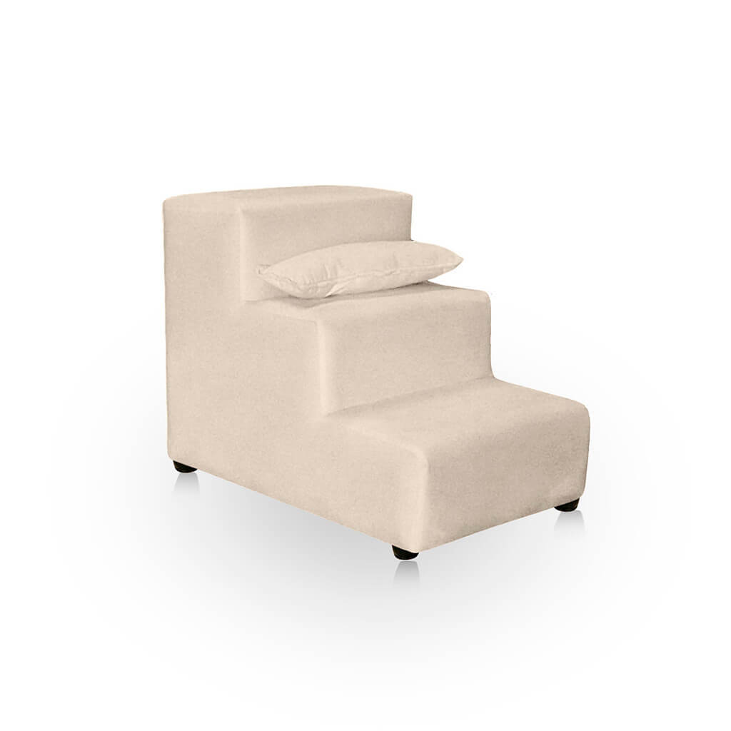 Escada 3 Degraus Impermeável em Suede - Pet Premium™