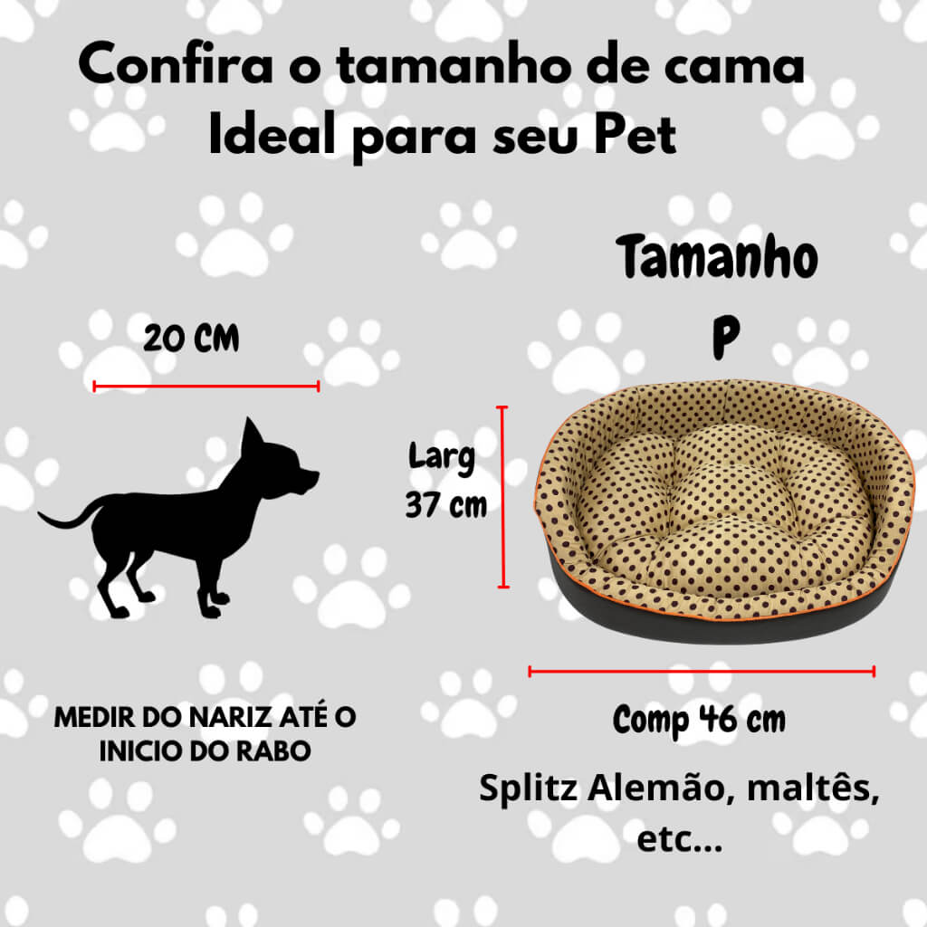 Cama Macia Lavável para Cachorro e Gato Modelo Europa - Pet Premium™