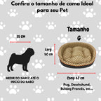 Cama Macia Lavável para Cachorro e Gato Modelo Europa - Pet Premium™