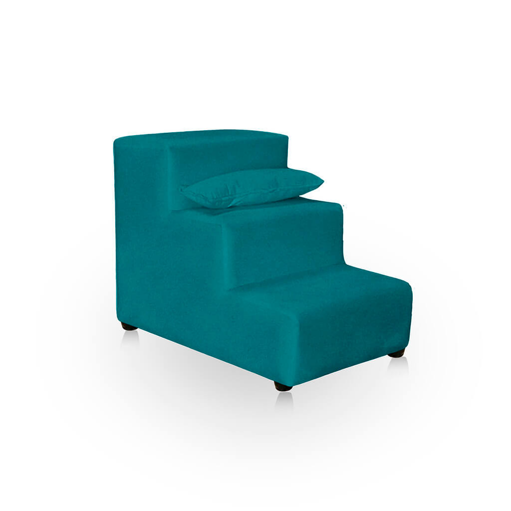 Escada 3 Degraus Impermeável em Suede - Pet Premium™