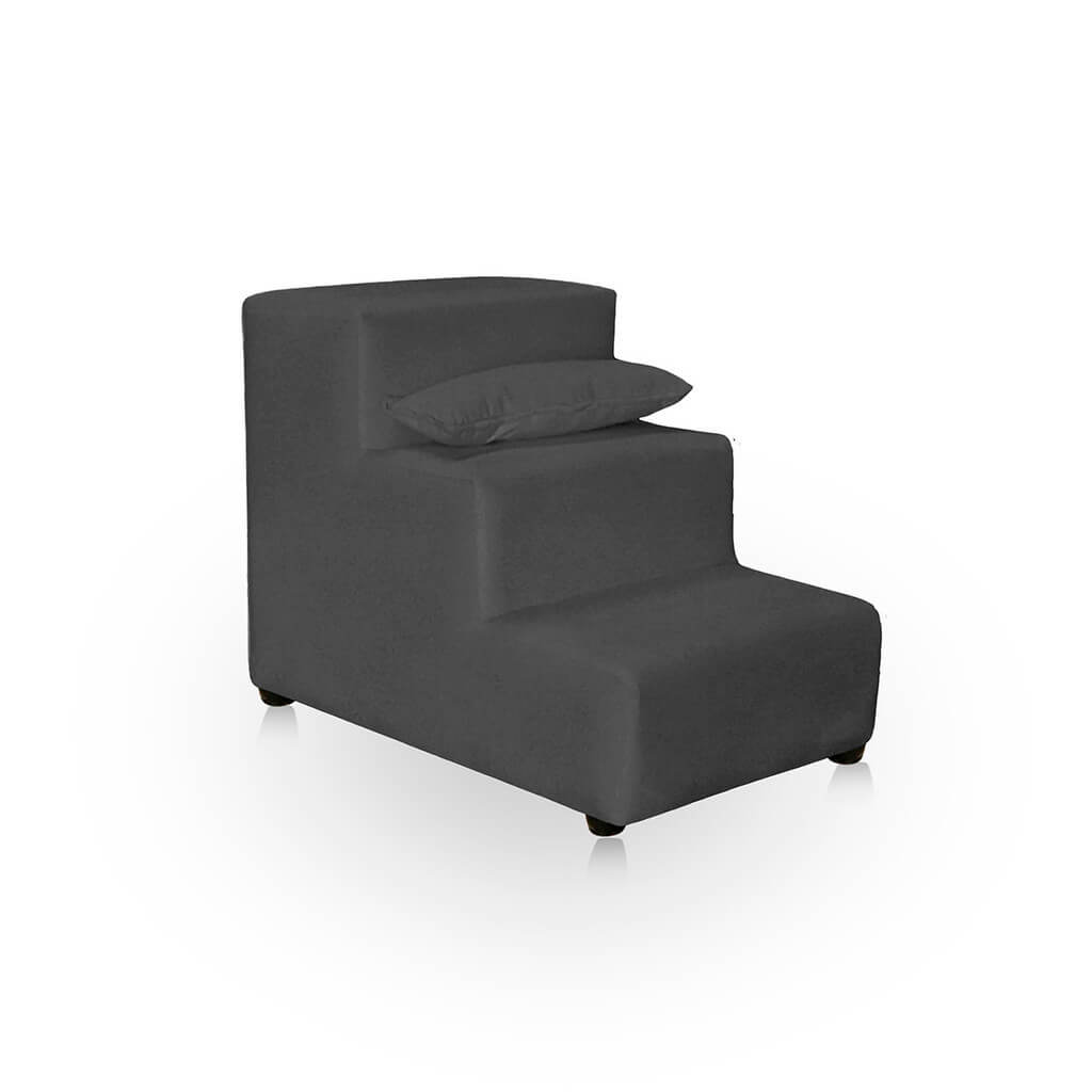 Escada 3 Degraus Impermeável em Suede - Pet Premium™