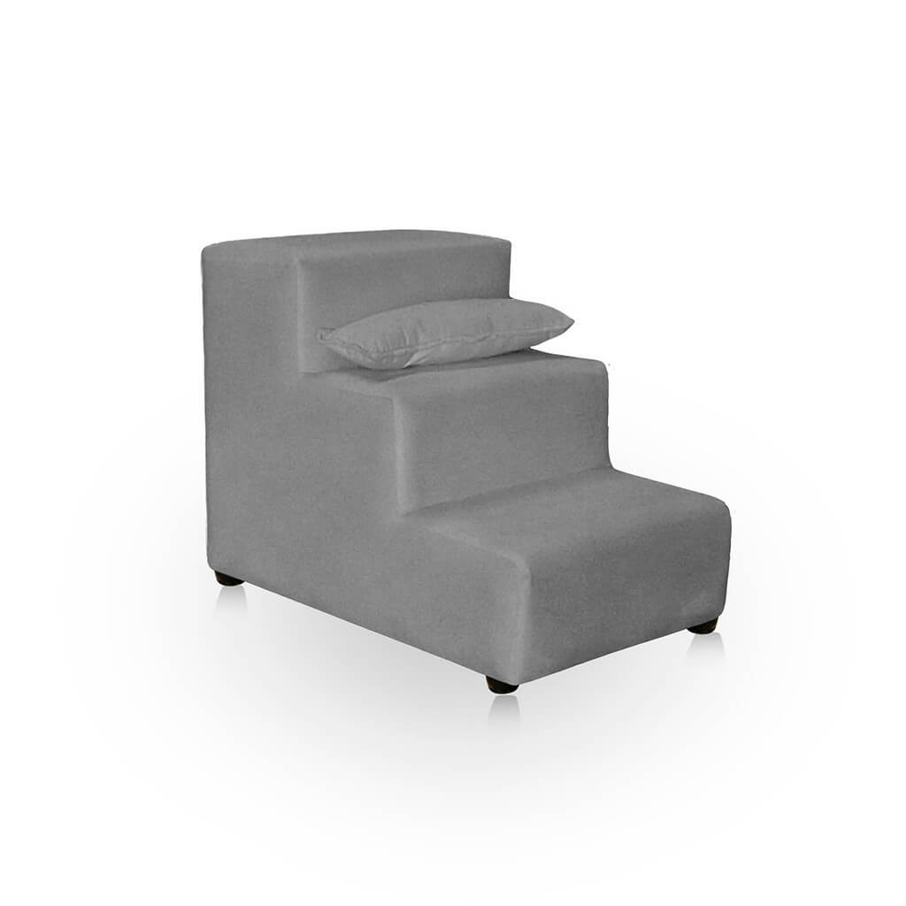 Escada 3 Degraus Impermeável em Suede - Pet Premium™