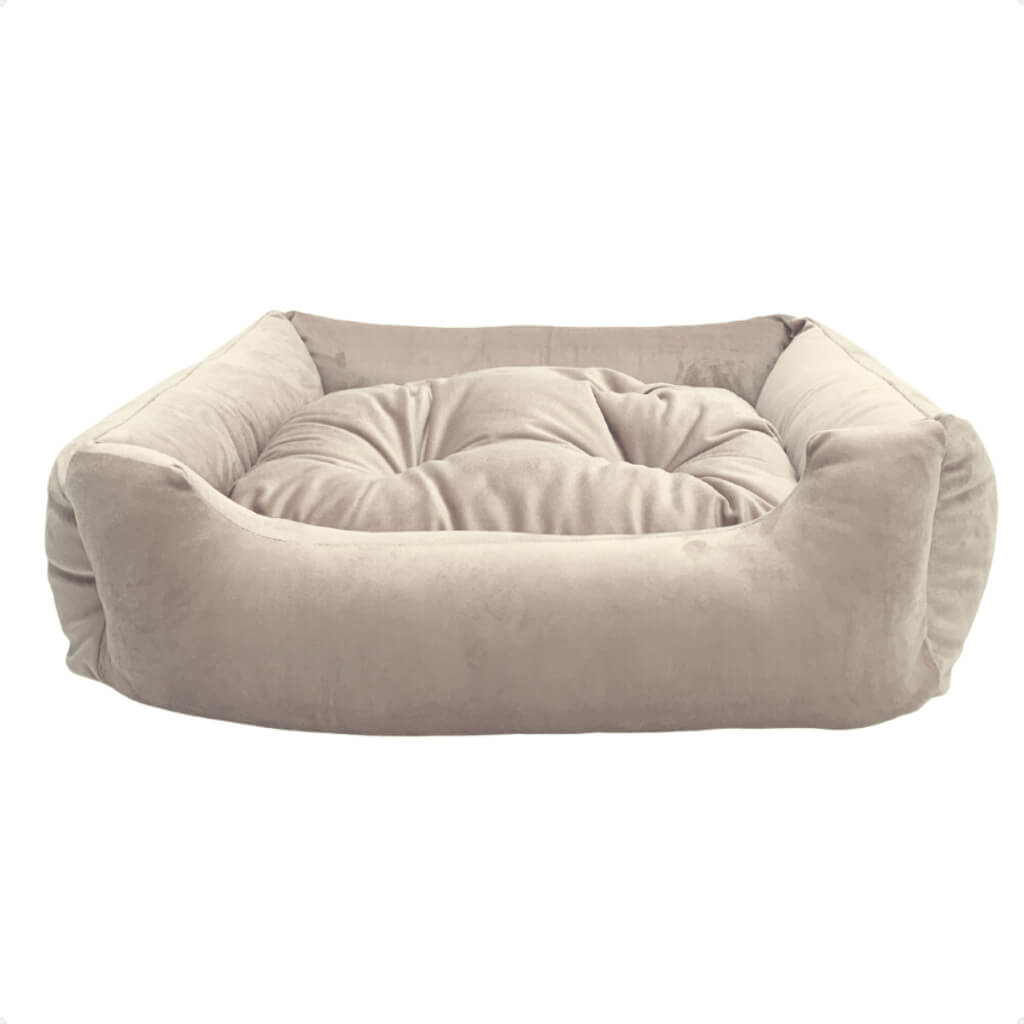 Cama Antialérgica com Zíper Removível para Cachorro e Gato - Pet Premium™