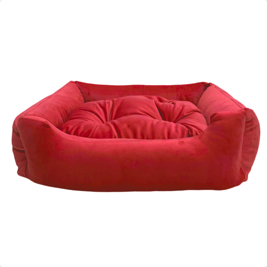 Cama Antialérgica com Zíper Removível para Cachorro e Gato - Pet Premium™