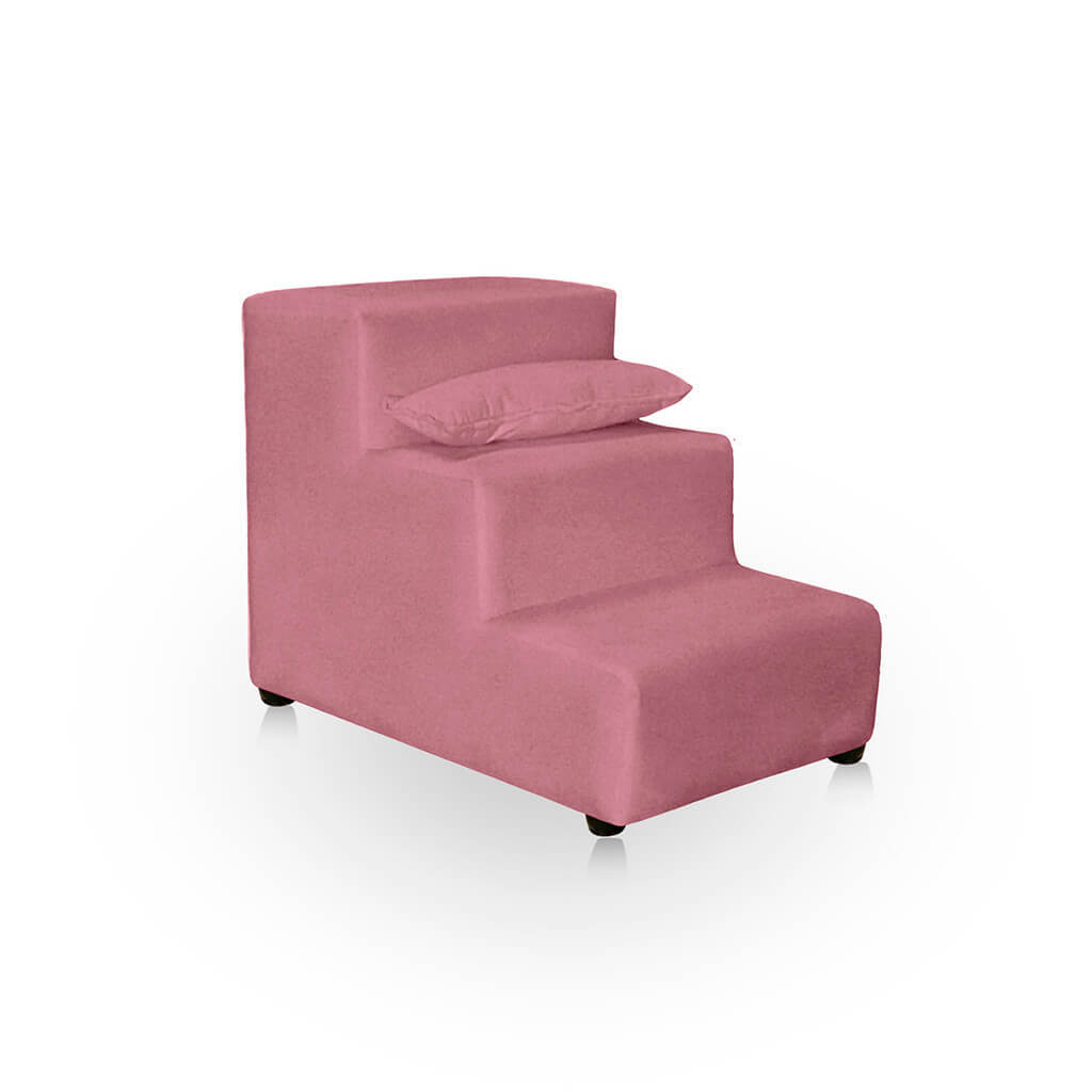 Escada 3 Degraus Impermeável em Suede - Pet Premium™