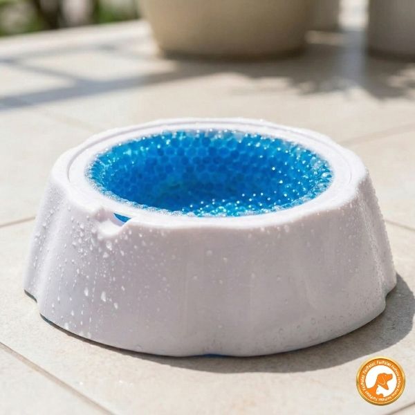 Tigela Gelada para Cães e Gatos – Água Sempre Fresquinha - Pet Premium™