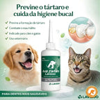 Gel Anti Tártaro Lavizoo + Dedeira – Higiene Bucal e Hálito Fresco para Pets | Pet Premium™