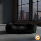 Cama Antialérgica com Zíper Removível para Cachorro e Gato - Pet Premium™