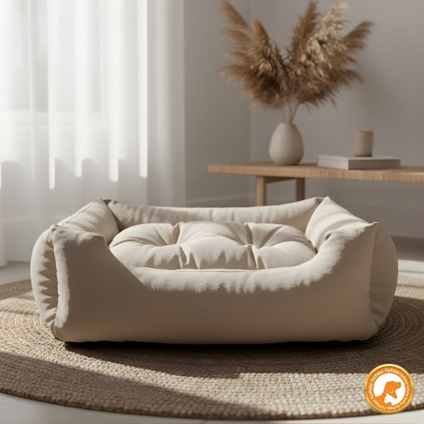 Cama Antialérgica com Zíper Removível para Cachorro e Gato - Pet Premium™