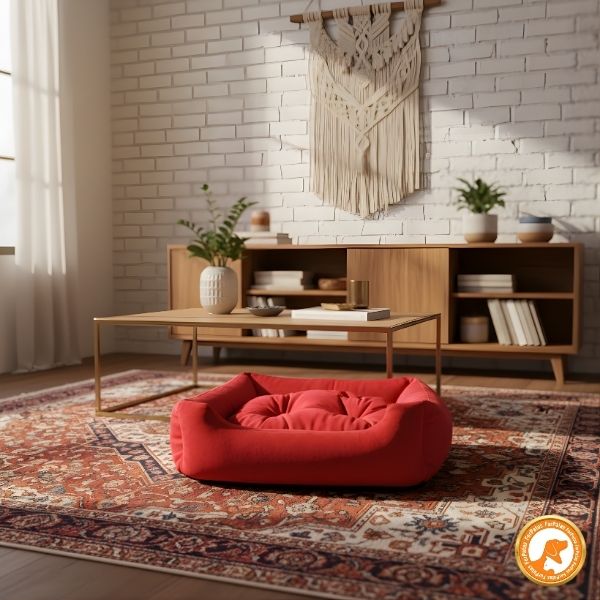Cama Antialérgica com Zíper Removível para Cachorro e Gato - Pet Premium™