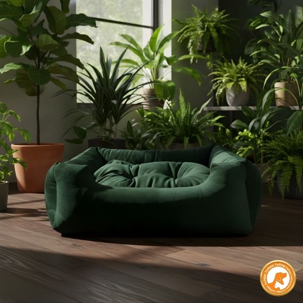 Cama Antialérgica com Zíper Removível para Cachorro e Gato - Pet Premium™