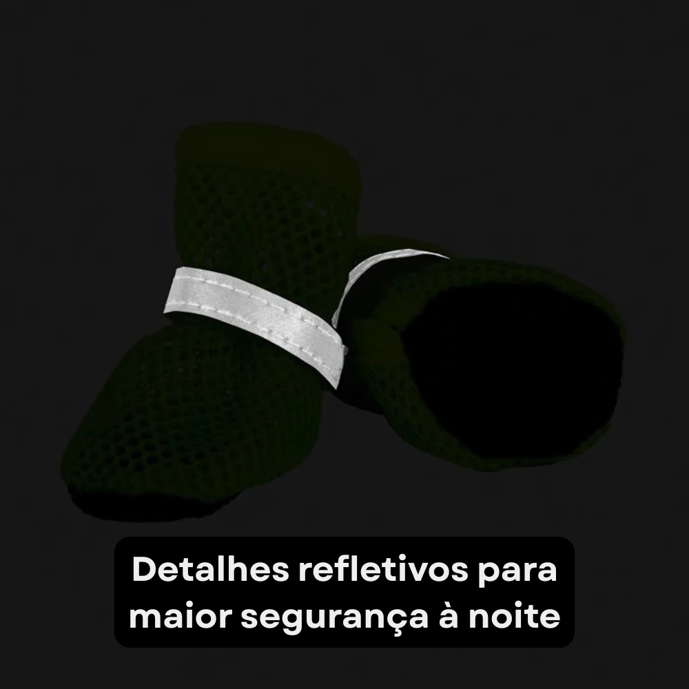 Sapatinho Protetor Respirável - Pet Premium™