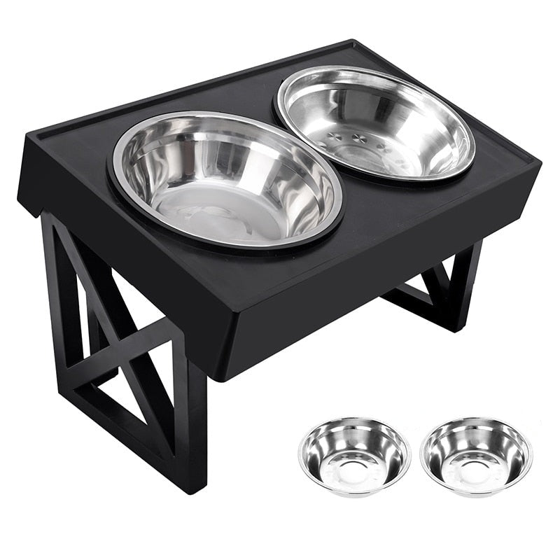Tigela Elevada com Ajuste de Altura - Pet Premium™