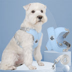 Kit Coleira Peitoral & Guia - Pet Premium™