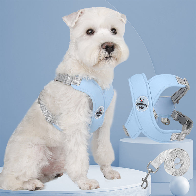 Kit Coleira Peitoral & Guia - Pet Premium™
