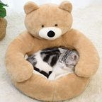 Cama Urso | Anti Ansiedade para Cachorro e Gato - Pet Premium™
