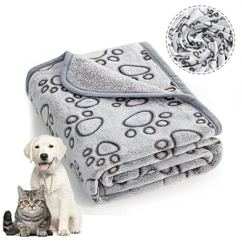 Cobertor Pet Macio Cartoon Cães e Gatos - Pet Premium™