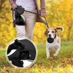 Guia Retrátil Pet Multifuncional | Comida/Água/Porta-Saquinhos - Pet Premium™