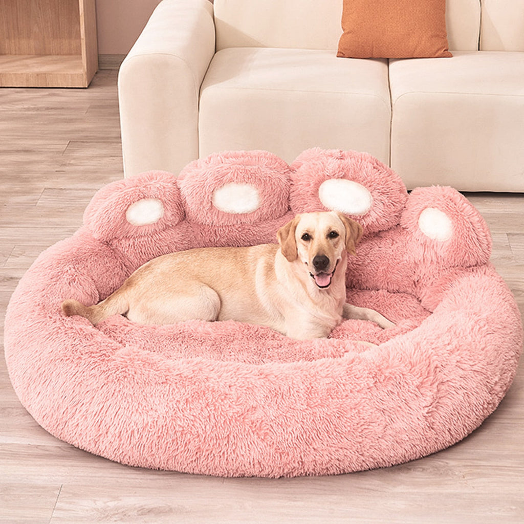 Cama Anti-Ansiedade Formato Pata para Cachorro e Gato - Pet Premium™