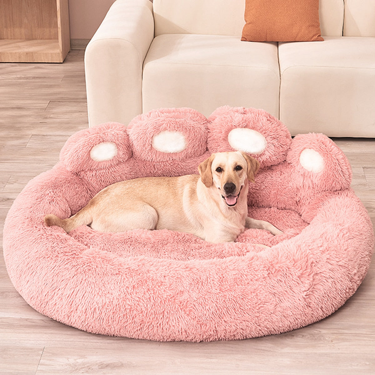 Cama Anti-Ansiedade Formato Pata para Cachorro e Gato - Pet Premium™