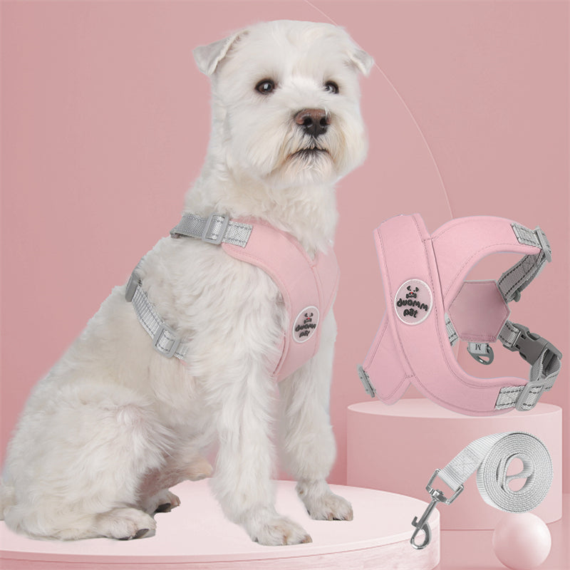 Kit Coleira Peitoral & Guia - Pet Premium™
