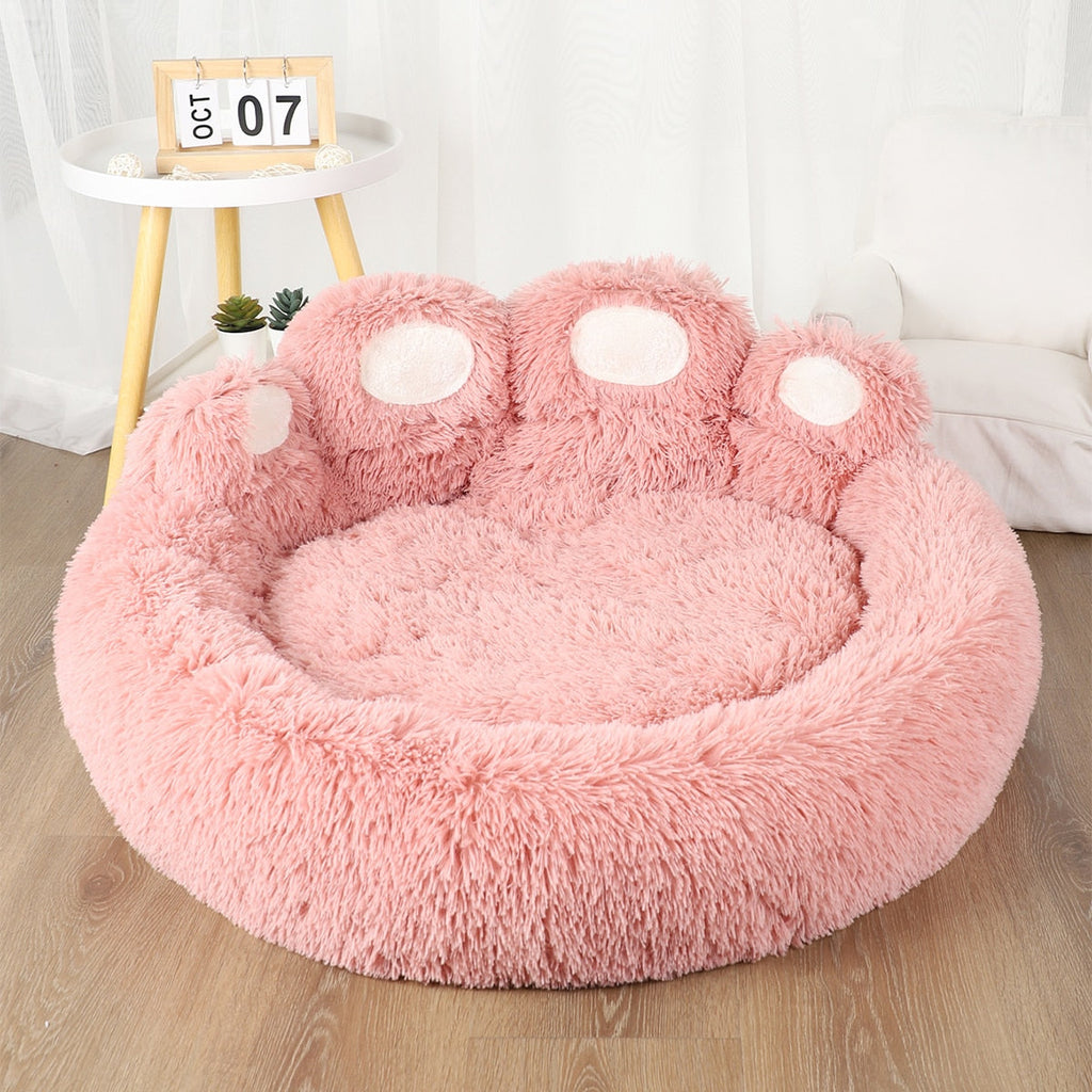 Cama Anti-Ansiedade Formato Pata para Cachorro e Gato - Pet Premium™