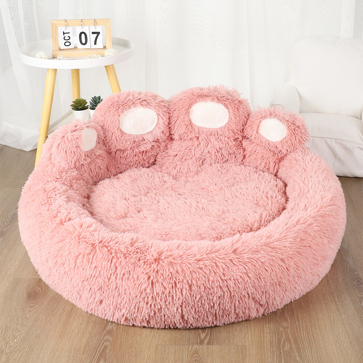 Cama Anti-Ansiedade Formato Pata para Cachorro e Gato - Pet Premium™
