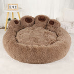 Cama Anti-Ansiedade Formato Pata para Cachorro e Gato - Pet Premium™