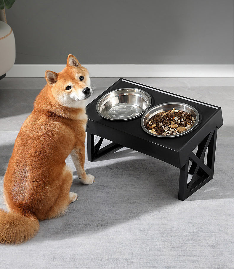 Tigela Elevada com Ajuste de Altura - Pet Premium™