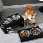 Tigela Elevada com Ajuste de Altura - Pet Premium™