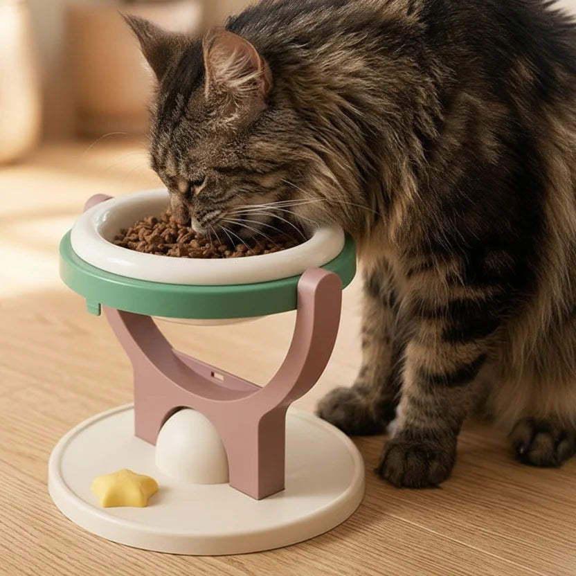 Tigela Elevada 2 em 1 - Pet Premium™