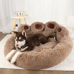 Cama Anti-Ansiedade Formato Pata para Cachorro e Gato - Pet Premium™